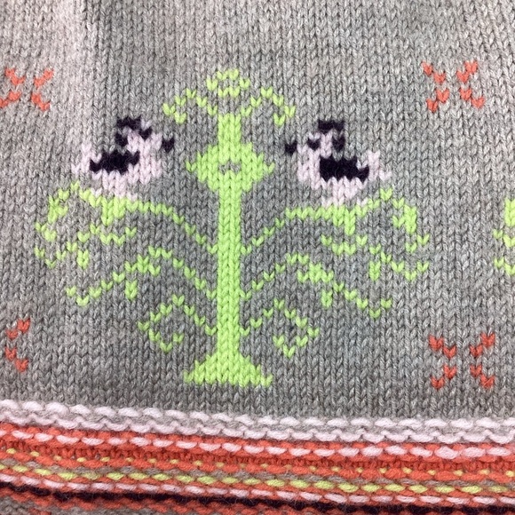 Anthropologie Sleeping on Snow Strapless Sweater Dress Size Small Fair Isle - Picture 11 of 14